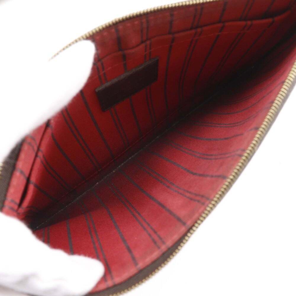 LOUIS VUITTON Brown Damier Canvas Neverfull MM Tote Bag - Picture 6 of 16